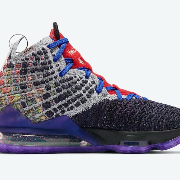 Nike Mens Lebron XVII 17 WTW 'What The' Basketball - Picture 5 of 8